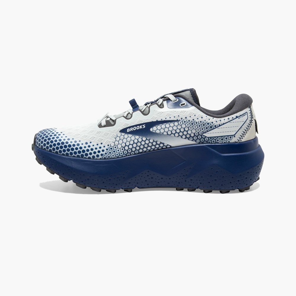 Chaussure Trail Running Brooks Caldera 6 Long Distance Bleu Noir Homme | IUB-3988542